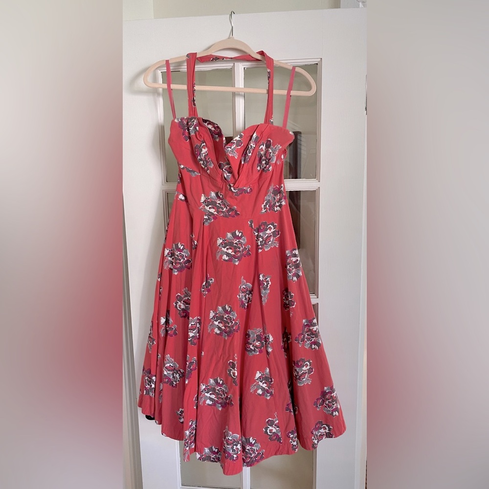 Anthropologie cherry blossom dress